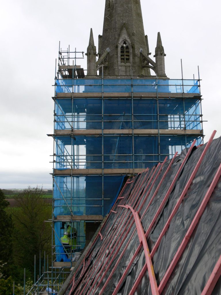 Church Tower Lead Work - theleadlads.co.uk