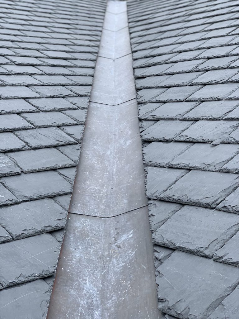lead valley roof repair