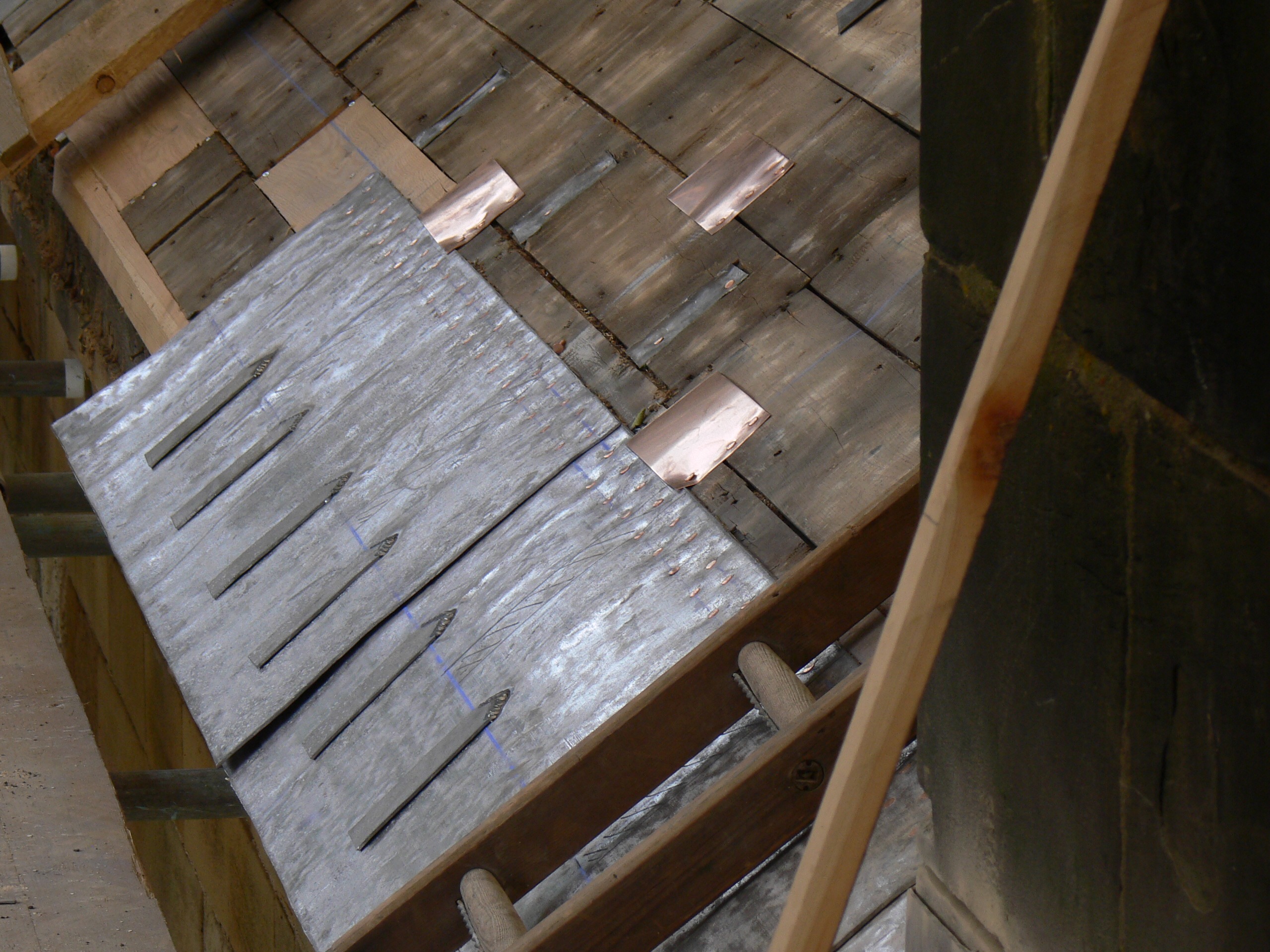 sandcast Leadwork