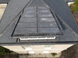 flat roofs in lead