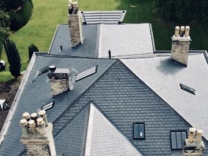 lead chimney flashing